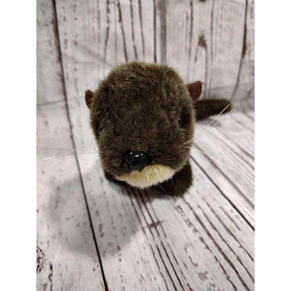River Otter Plush American Rivers 9" Realistic Stuffed Animal Toy - Picture 2 of 6
